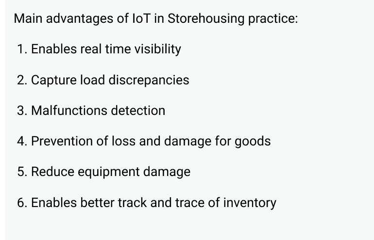 Smart warehouse-advantages