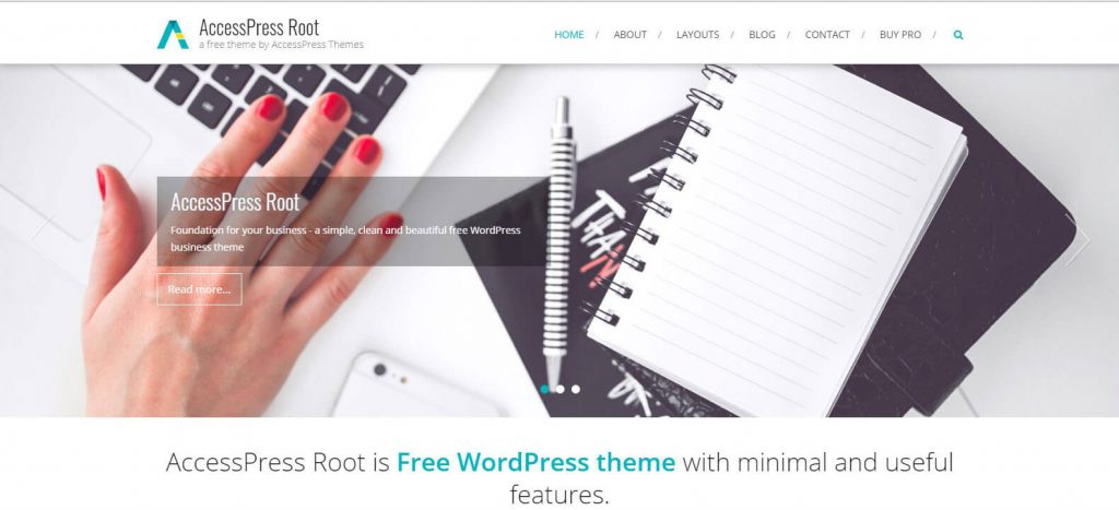 SMBs-20 Free WordPress Themes For Business In 2019-fig 19