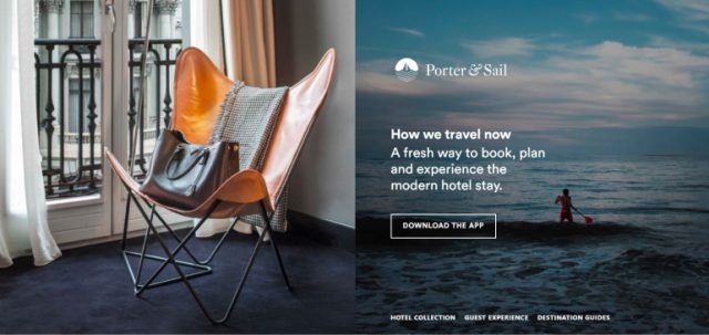3 Prominent Startups Striking the Hospitality Technology-Porter & Sail