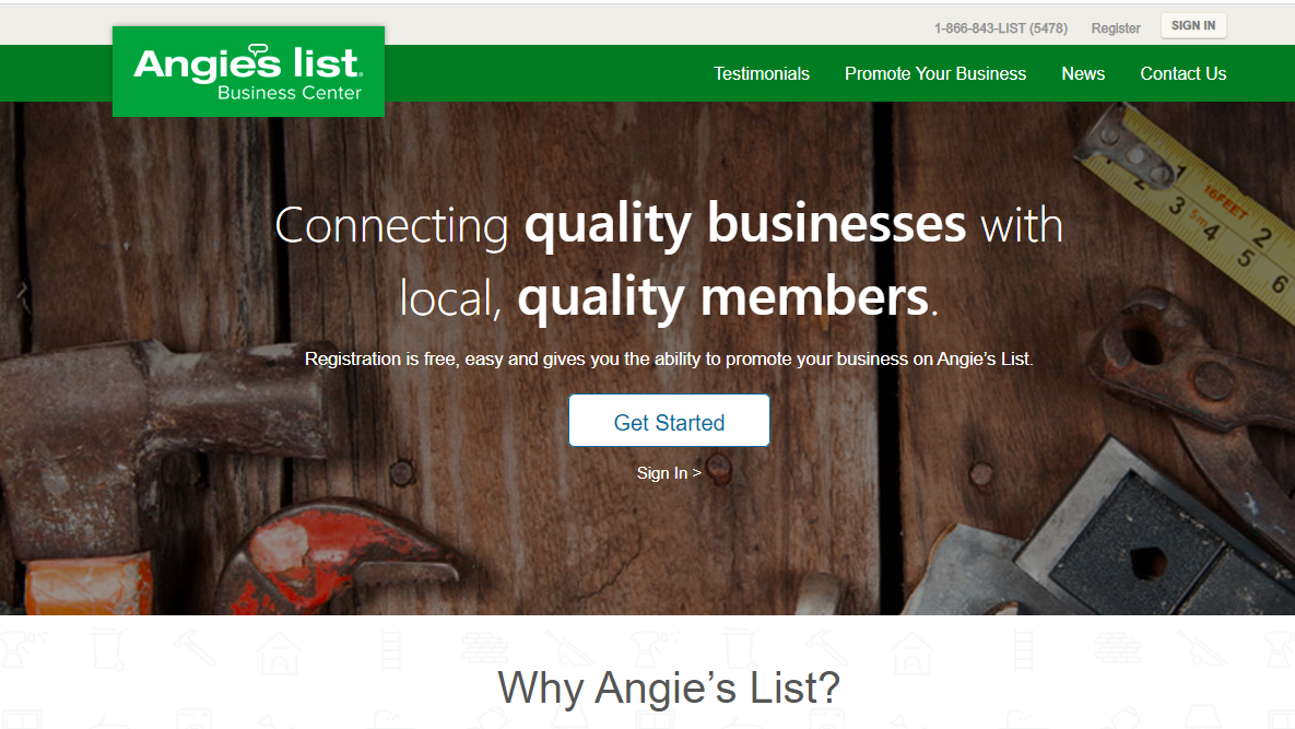 Essential Platforms For Commercial Contractors To Find Clients-Angie List