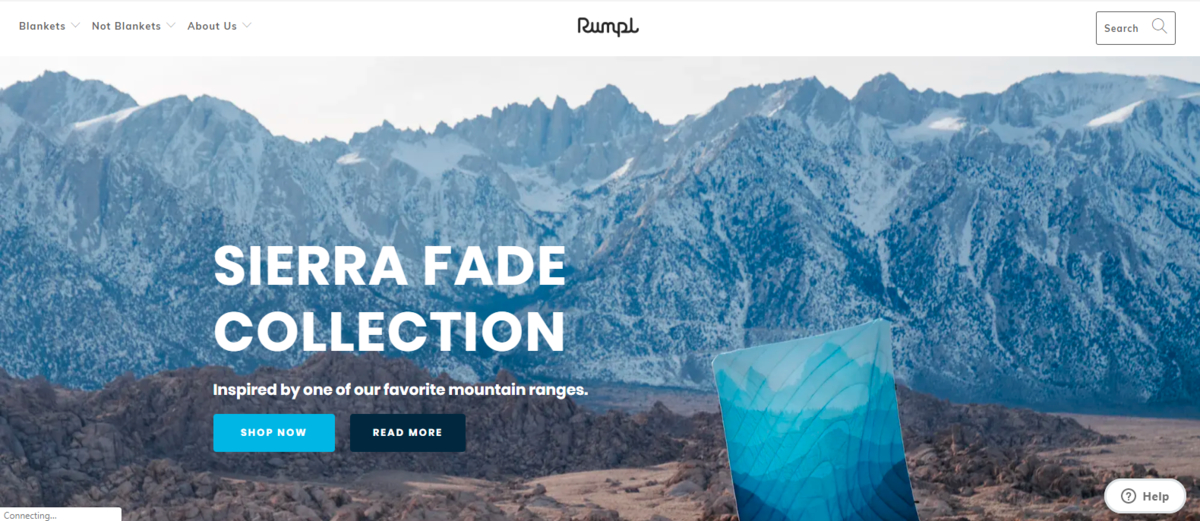 Homepage Design 101-Rumpl