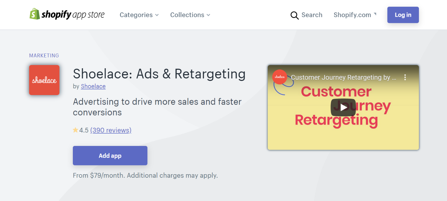 Shoelace Ads and Retargeting
