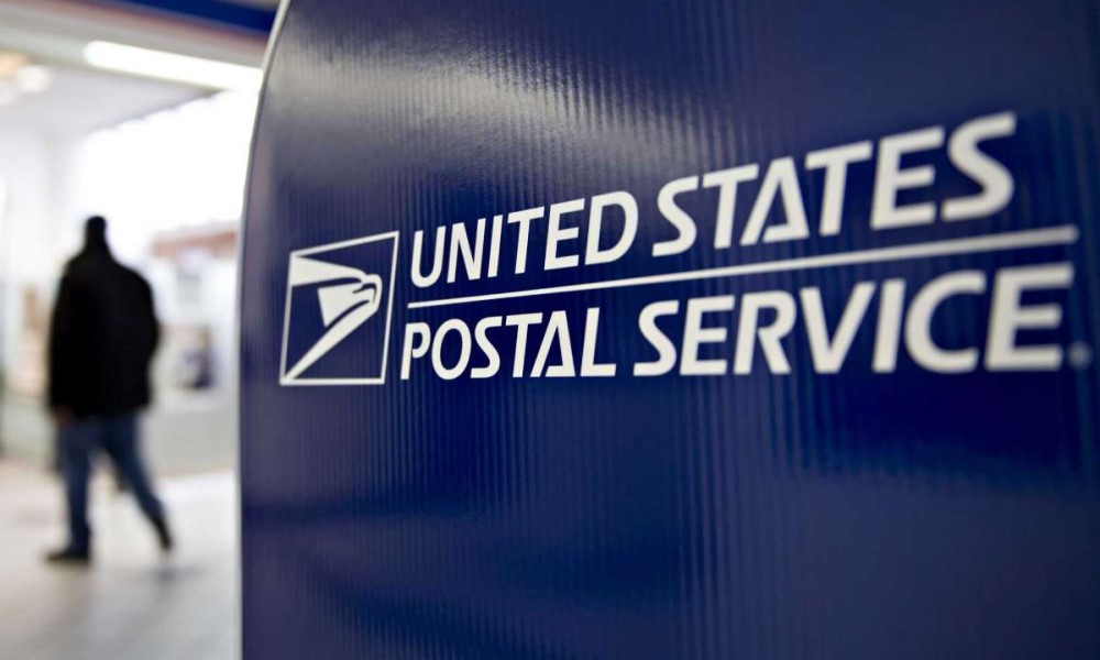 USPS mail drop box