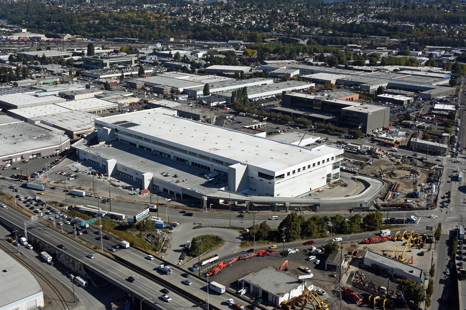 Prologis 3 story warehouse in Seattle