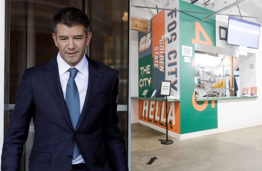 Travis Kalanick with his CloudKitchens startup