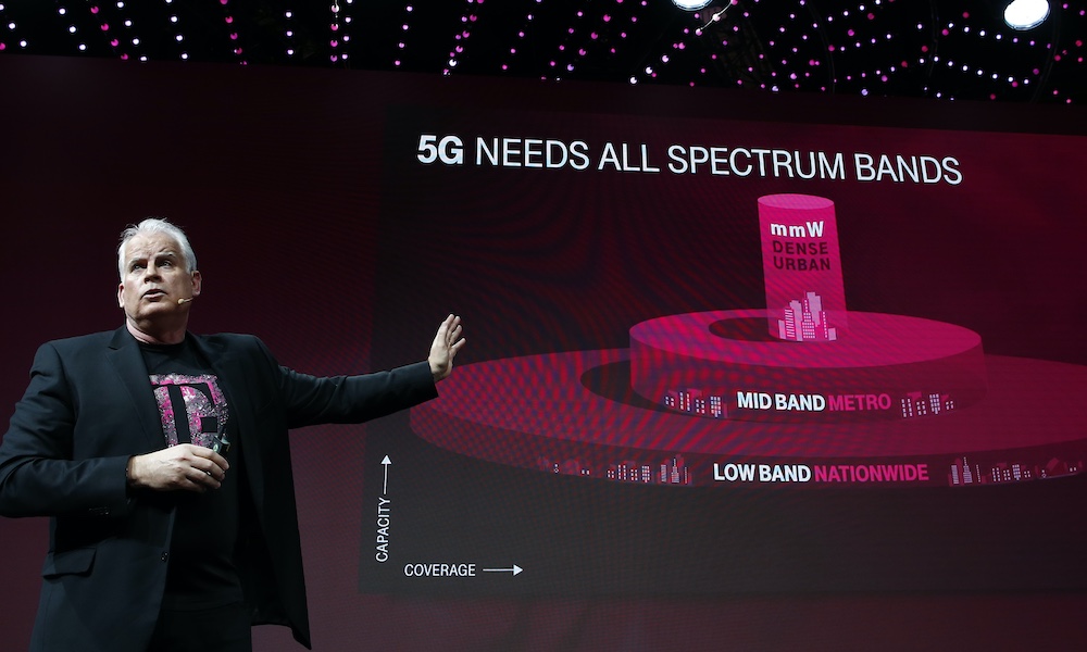 T-Mobile leadership team present 5G network