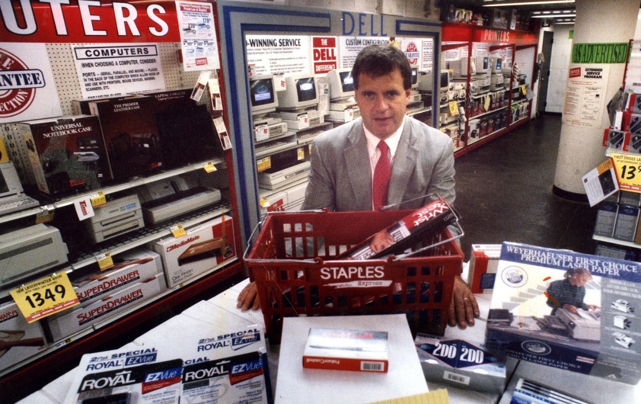 Staples in early 90s