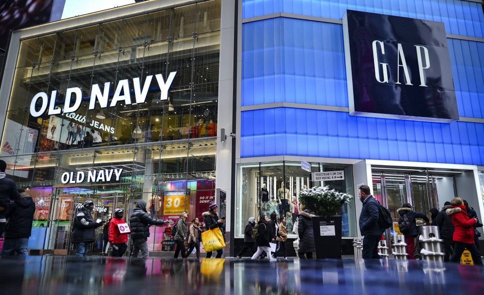 Old Navy store in New York adjacent to Gap