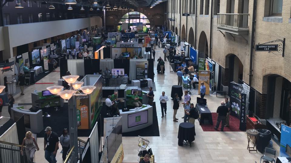 companies showcase in Saint Louis convention center