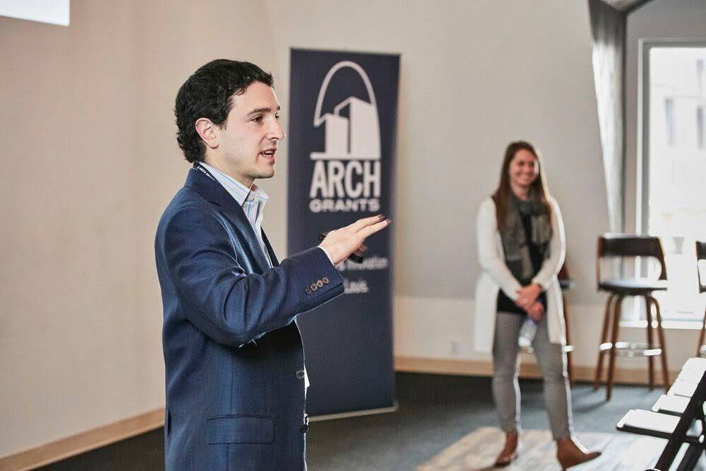 Arch grants staff present in a meetup event