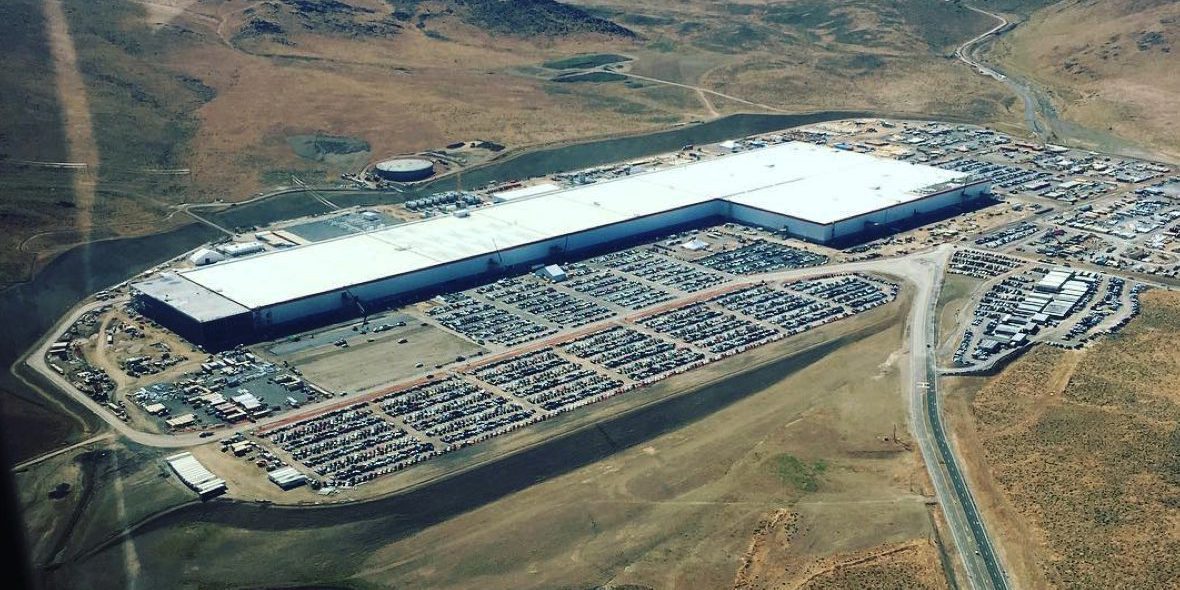 Tesla factory in Nevada