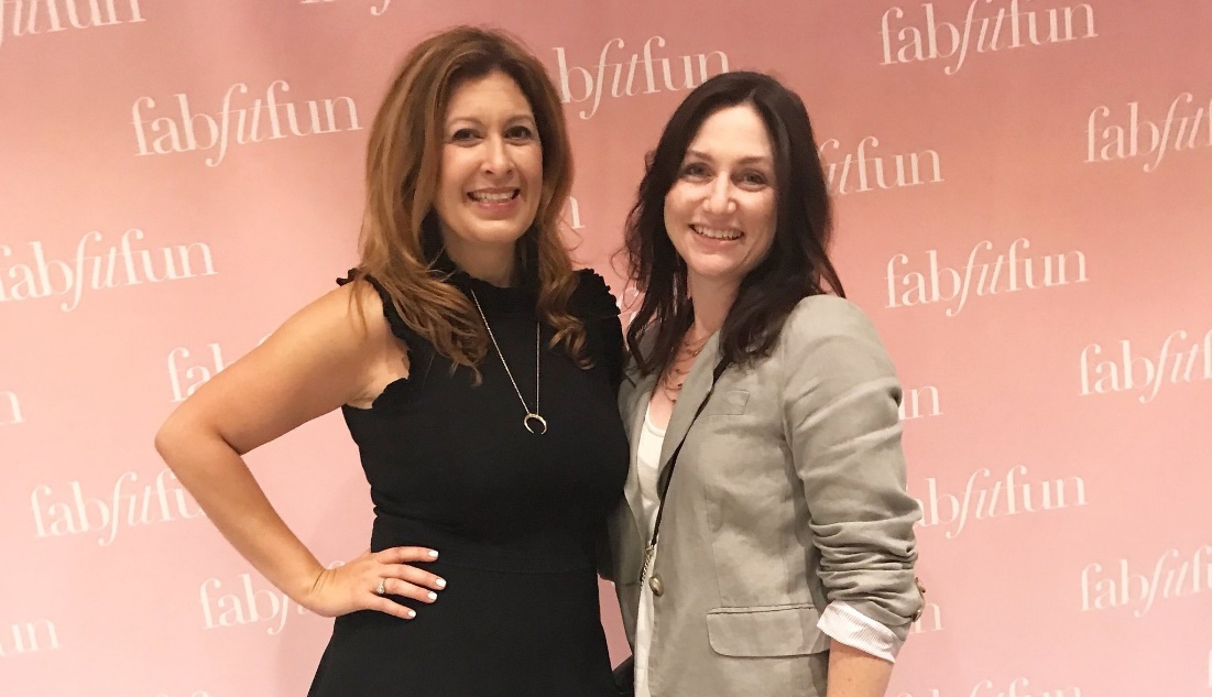 Fabfitfun co-founder at a conference event