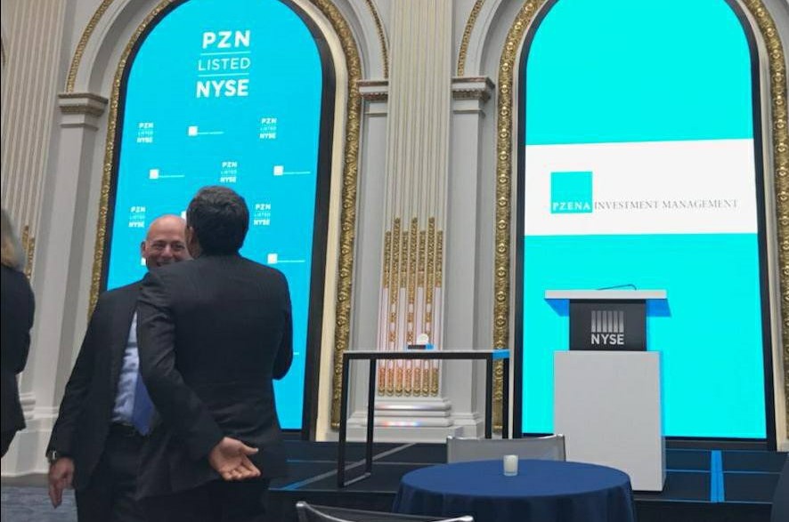 Pzena founder collaborate with NYSE staff