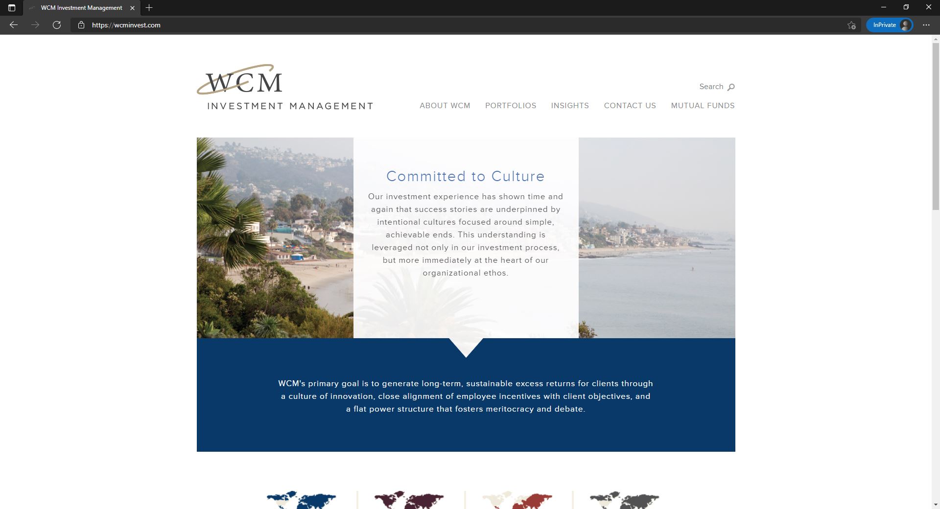 WCM Investment Management website